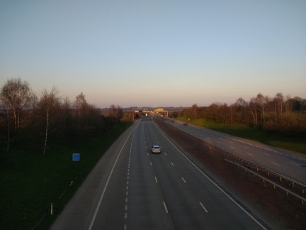 The M1 Eastbound